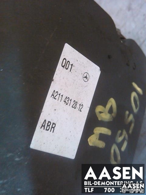 ABS sentral til Mercedes E-Klasse 2006-2009 (Fase 2) (W211) (W211) (BOSCH|A 211 431 20 12|A2114312812|0265250248)