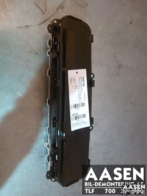 Instrumentpanel til Toyota Prius +7, 2012-2020 (Type III) (stasjonsvogn) (stasjonsvogn) (83800-47840)