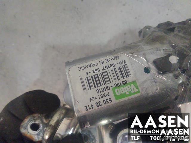 Viskermotor bakrute til Toyota Aygo 2005-2014 (Type I)  (VALEO|85130-0H010|)