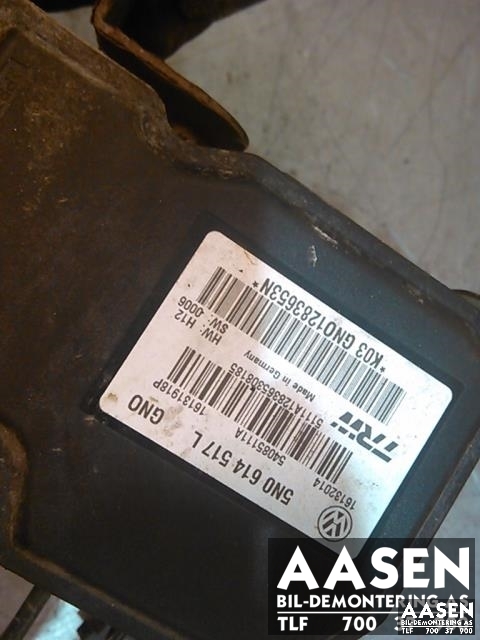 ABS sentral til VW Tiguan 2007-2011 (Type I, Fase 1)  (TRW|5N0 614 517 N|5N0614517L|)