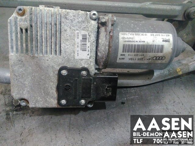 Viskermotor frontrute til Audi A4, Allroad, 2009-2016 (Type I) (B8) (B8) (VALEO|8K1955119A)