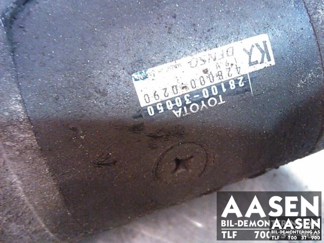 Starter diesel til Toyota Hiace 2007-2012 (Fase 3)  (DENSO|28100-30050|)