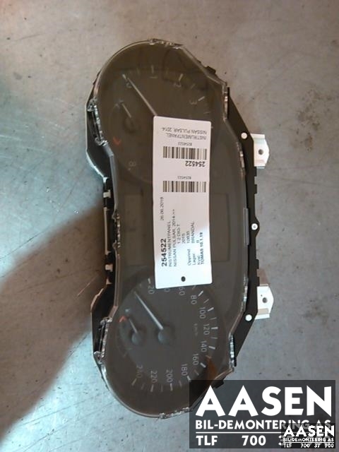 Instrumentpanel til Nissan Pulsar 2014-->>