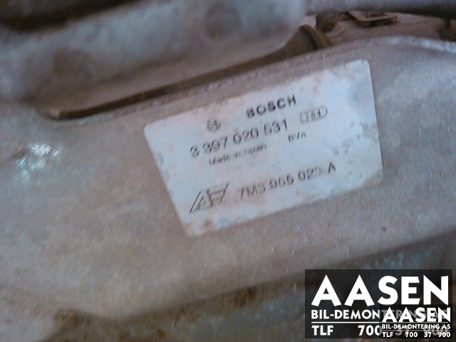 Viskeroverføring til VW Sharan 2000-2010 (Type I, Fase 2)  (BOSCH|7M3955023A|)