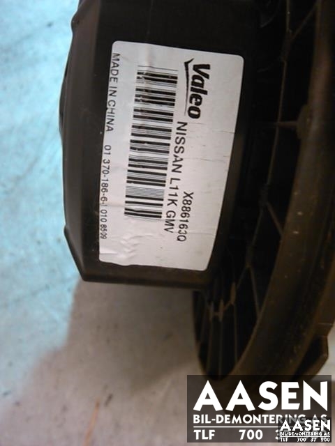Varmeapparat motor bak til Nissan NV200 2010-2019 (VALEO||X886163Q)