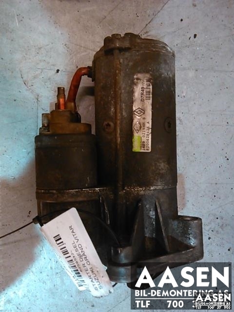 Starter diesel til Suzuki Grand Vitara, 2005-2015 (Type III)  (VALEO|8200628426)