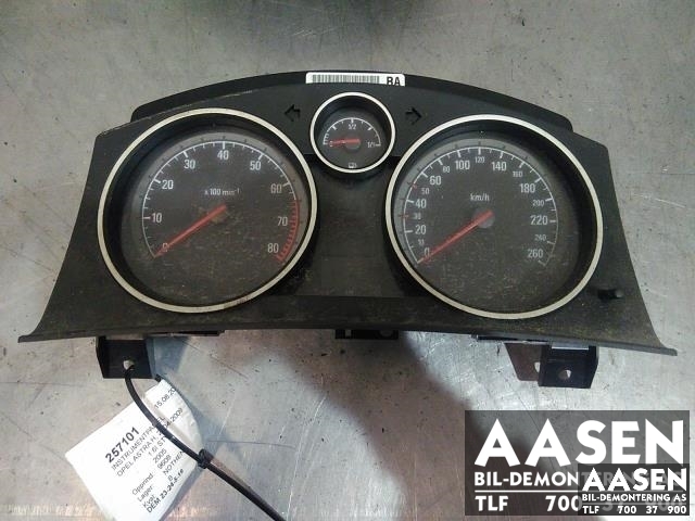 Instrumentpanel til Opel Astra H 2004-2009 (13172010|)