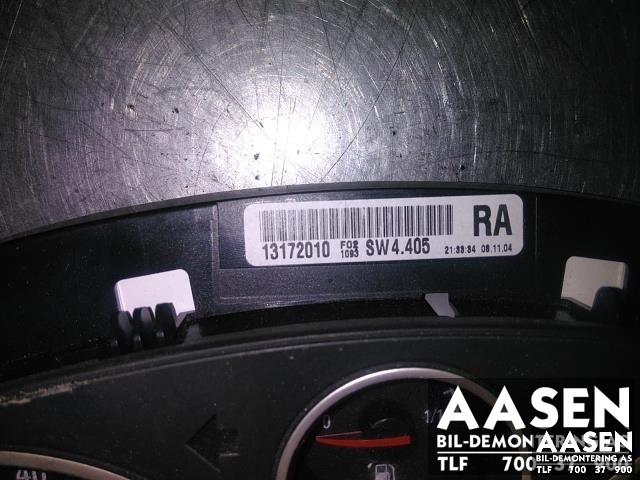 Instrumentpanel til Opel Astra H 2004-2009 (13172010|)
