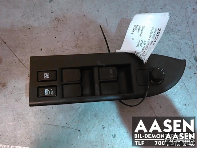 Bryter ruteheis førerdørspanel til Suzuki Grand Vitara, 2005-2015 (Type III)  