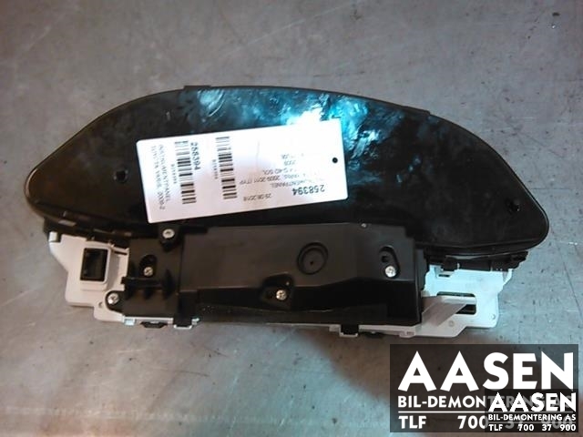 Instrumentpanel til Toyota Yaris, 2009-2011 (Type II, Fase 2)  (DENSO|83800-0DJ90)