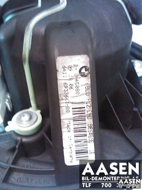 Varmeapparat motor til BMW 1-Serie 2004-2011 (E81/E82/E87/E88) (E81/E82/E87/E88) (64 11 6 933 663|)