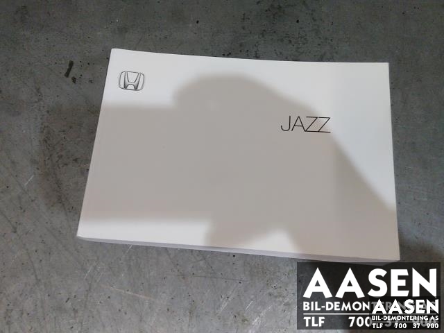 Instruksjonsbok til Honda Jazz, 2002-2008 (Type I)  