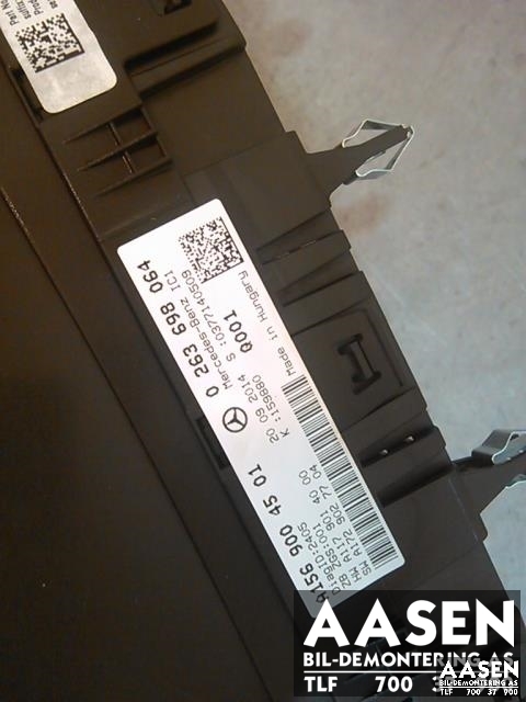 Instrumentpanel til Mercedes GLA 2014-2020 (X156) (X156) (BOSCH|A1569004501|0263698064|)