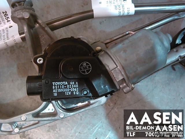 Viskermotor frontrute til Toyota Auris 2013-2015 (Type II, Fase 1) (85110-02340|)