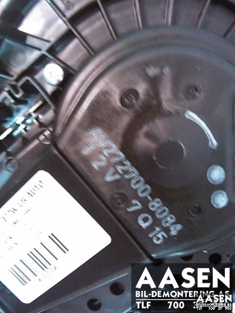 Varmeapparat motor til Toyota Auris 2013-2015 (Type II, Fase 1)  (DENSO|AV272700-8084|)