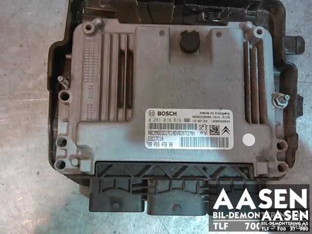 Styreenhet motor til Citroën C3, Picasso, 2009-2017 (BOSCH|9805947680)