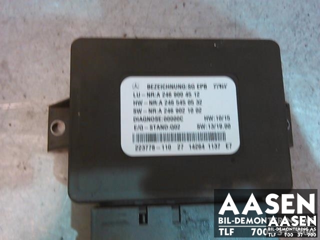 Styreenhet diverse til Mercedes GLA, 2014-2020 (X156) (X156) (TRW|A2468004512)