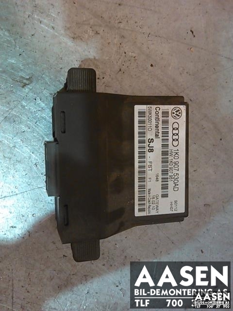 Styreenhet diverse til VW Caddy 2010-2015 (Type III, Fase 2) (CONTINENTAL|1K0907530AD|)
