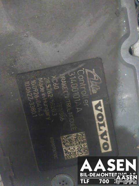 ABS sentral til Volvo V60 2010-2013 (Type I, Fase 1)  (ATE|31400101AA|P31400101|)