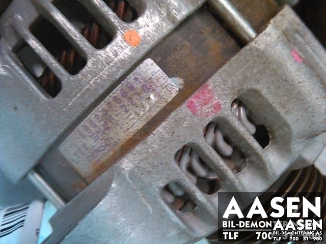 Dynamo diesel til Isuzu D-Max 2017-2020 (Type II, Fase 2)  (DENSO|8982476891|)