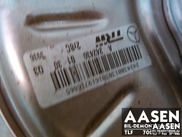 Bremsekraft-forsterker til Mercedes B-Klasse, electric drive 2014-2018 (W242) (W242) (TRW|A2424300130|)