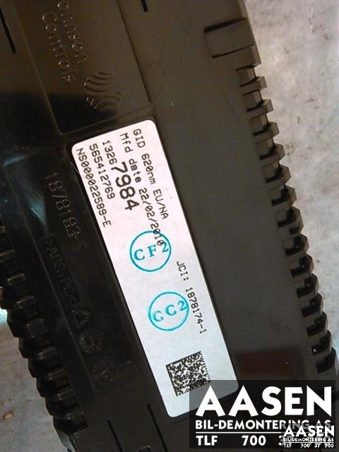 Multimedia display (MCU - Media Controller Unit) til Opel Astra J 2010-2015 (13267984|)