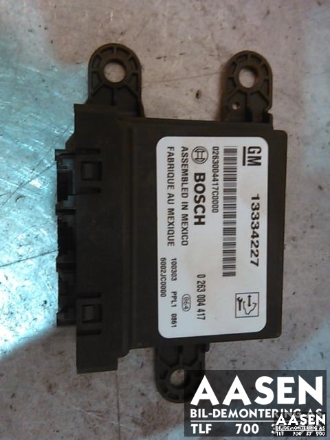 Styreenhet parkering til Opel Astra J, 2010-2015  (BOSCH|13334227)