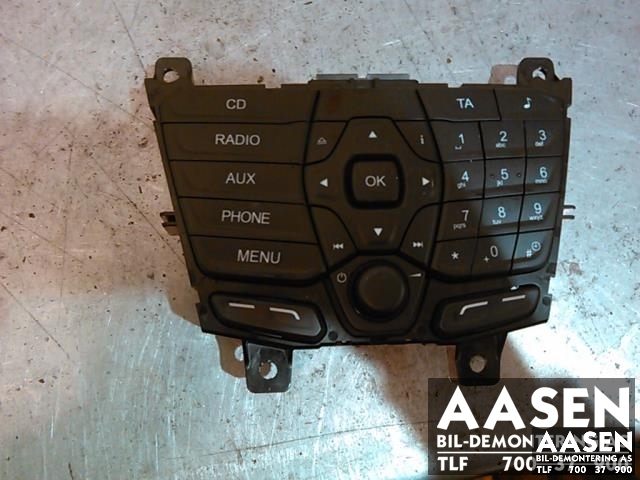 Bilstereo betjeningspanel til Ford Transit Connect, 2013-2018 Type II, Fase 1  (BK2T-18K811-ED)