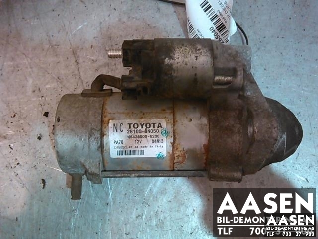 Starter diesel til Toyota Auris, 2010-2012 (Type I, Fase 2)  (DENSO|28100-0N050)