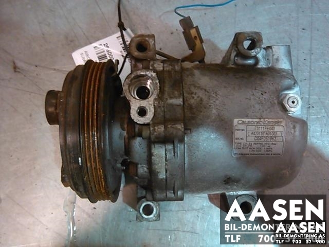 Aircondition kompressor til Subaru Impreza, 2001-2005 (Type II, Fase 1)  (CALSONIC KANSEI|73111FE040)
