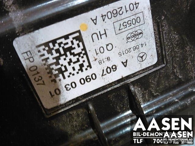 Luftfilterboks til Mercedes B-Klasse 2011-2018 (W246) (W246) (A6070900301|)