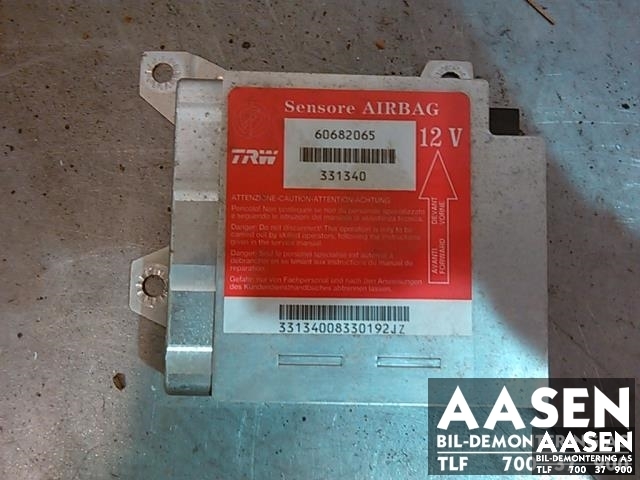 Airbag elektronikk til Lancia Thesis, 2002-2009  (TRW|60682065)