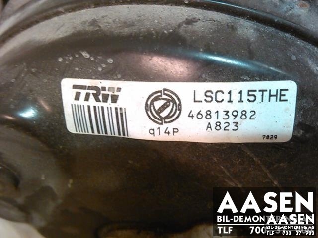 Bremsekraft-forsterker til Lancia Thesis 2002-2009 (TRW|46813982|)