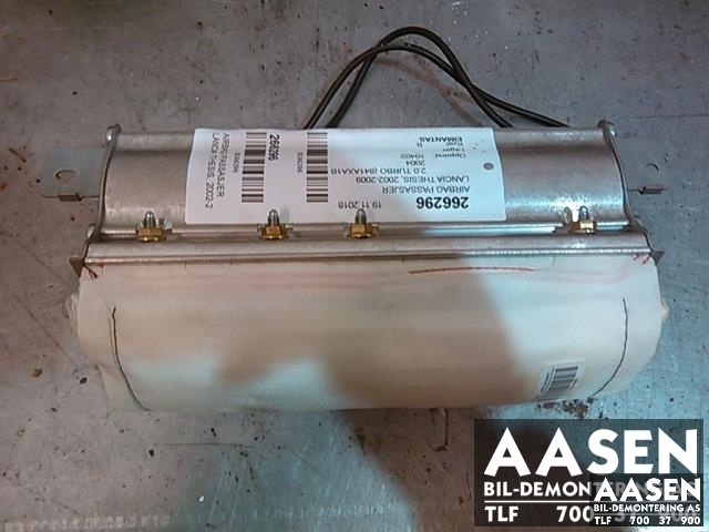 Airbag passasjer til Lancia Thesis, 2002-2009  