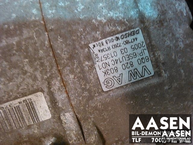 Aircondition kompressor til Škoda Fabia 2000-2007 (Type I)  (DENSO|6Q0 820 803 K|)