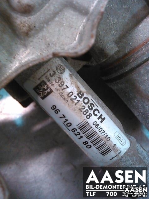 Viskeroverføring til Peugeot 3008 2009-2016 (Type I)  (BOSCH|9671062180|3397021288|)