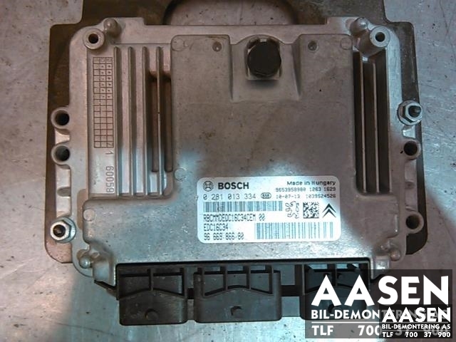 Styreenhet motor til Peugeot 3008, 2009-2016 (Type I)  (BOSCH|9666986680)