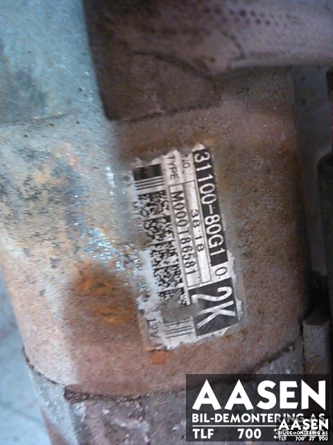 Starter til Suzuki Jimny 2004-2014 (Fase 2)  (MITSUBISHI|31100-80G10|)