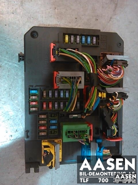 Sikringsboks til Peugeot 508 2011-2014 (Type I, Fase 1) (CONTINENTAL|9664992380 00|)