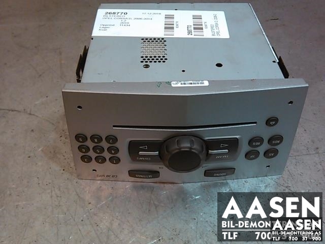 Bilstereo til Opel Corsa D, 2006-2014 (13289919)