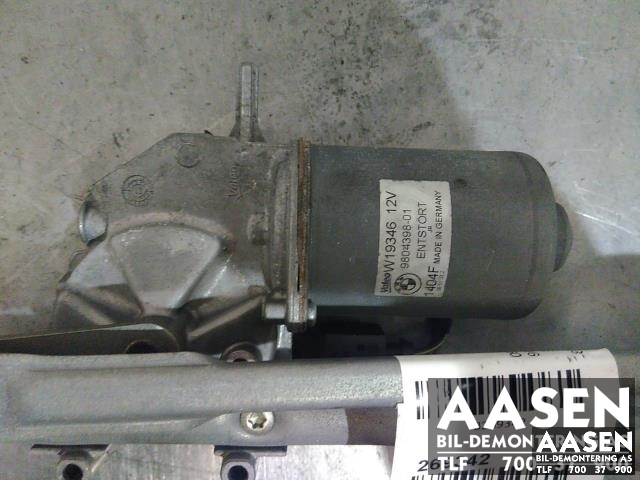 Viskermotor frontrute til Mini Countryman, 2010-2016 (R60) (R60) (VALEO|9804398-01)