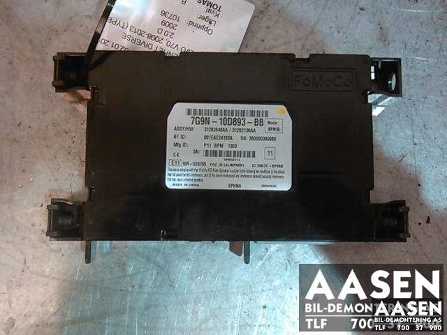 Styreenhet bluetooth til Volvo V70, 2007-2013 (Type III, Fase 1) (31282648AA)
