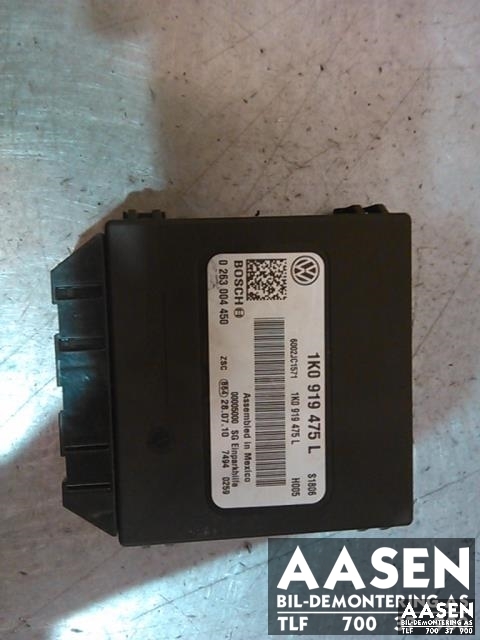 Styreenhet parkering til VW Touran 2007-2010 (Type I, Fase 2) (BOSCH|1K0919475L|0263004450|)