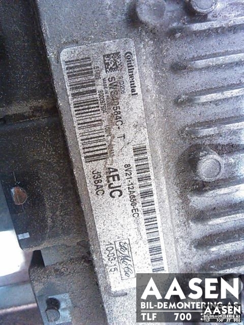 Styreenhet motor til Ford Fiesta 2008-2012 (Type VI, Fase 1) (CONTINENTAL|8V21-12A650-EC|)