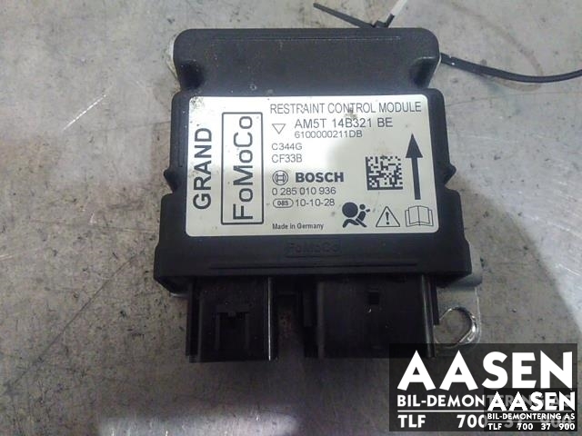 Airbag elektronikk til Ford C-Max, 2010-2015 (Type II, Fase 1)  (BOSCH|1751741)