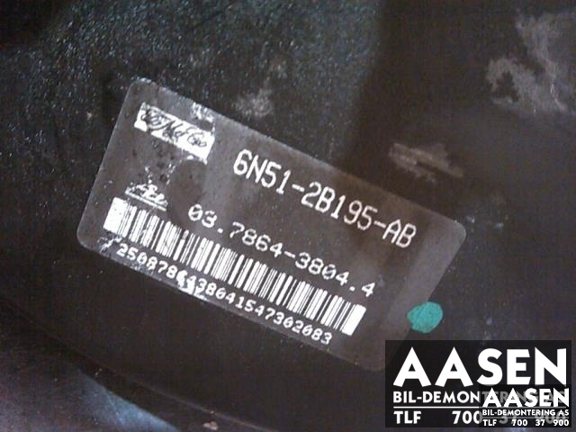 Bremsekraft-forsterker til Volvo C70 2010-2013 (Type II, Fase 2)  (ATE|6N51-2B195-AB|)