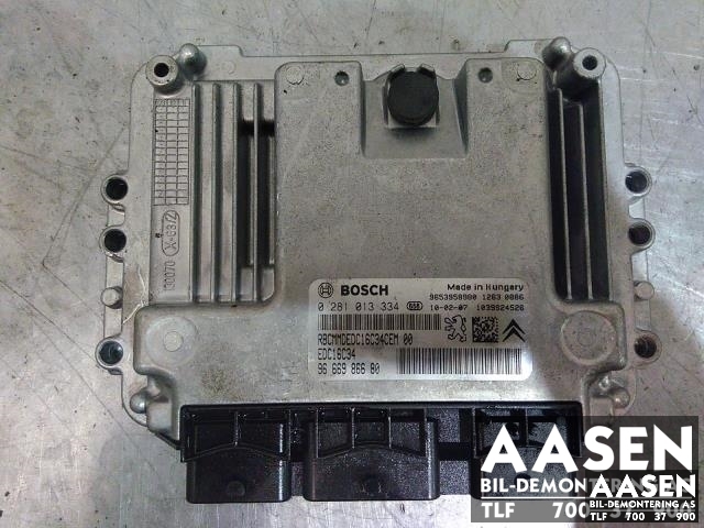 Styreenhet motor til Peugeot 5008, 2010-2017 (Type I)  (BOSCH|9666986680)