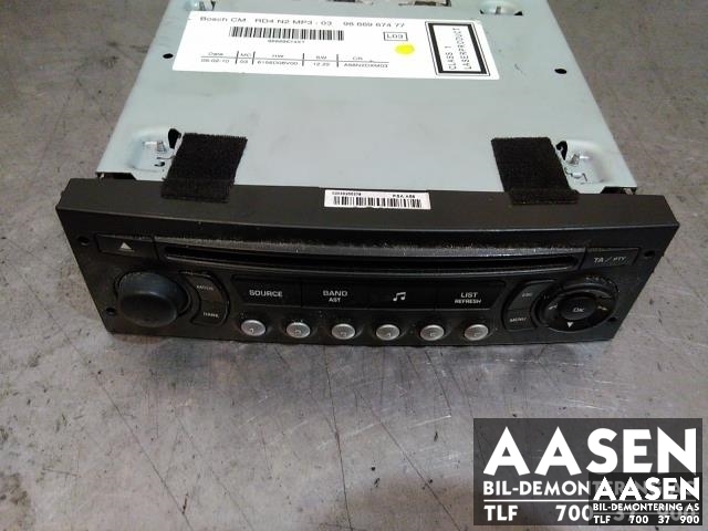 Bilstereo til Peugeot 5008, 2010-2017 (Type I)  (6574 PT)