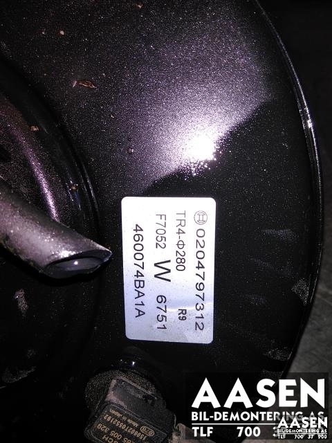Bremsekraft-forsterker til Nissan X-Trail 2014-2022 (T32) (T32) (460074BA1A|0204797312|)