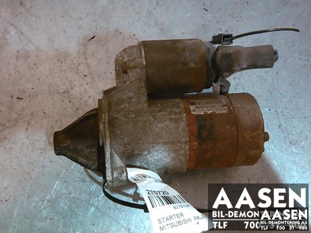 Starter til Mitsubishi Pajero Pinin, 2001-2003  (MITSUBISHI|MD360368)
